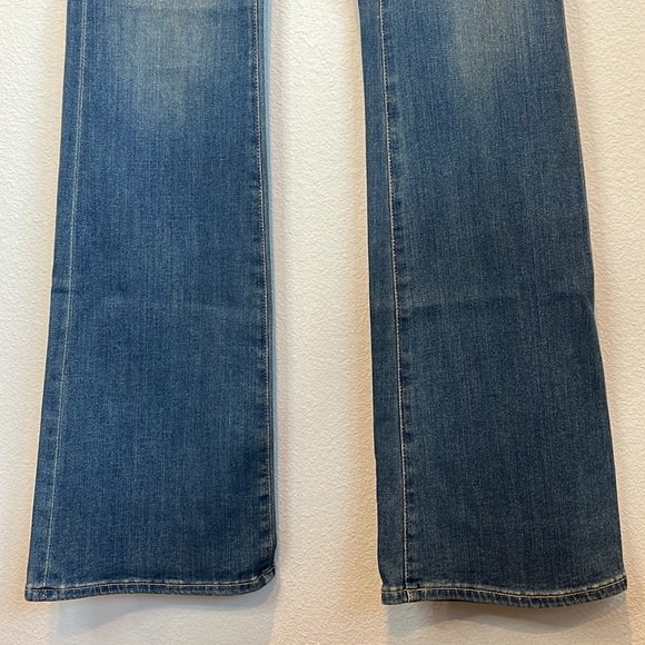 AG Goldschmied Dark Wash Mid Rise The Angel Flair Jeans 29 - Picture 5 of 15